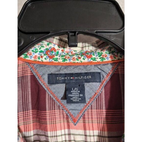 Tommy Hilfiger lightweight button down shirt large - Picture 4 of 4